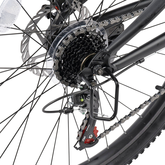 Bicicleta MTB-FS 26" VELORS Trail 2.6, cadru otel 17", manete secventiale, frane disc, 21 viteze [7]