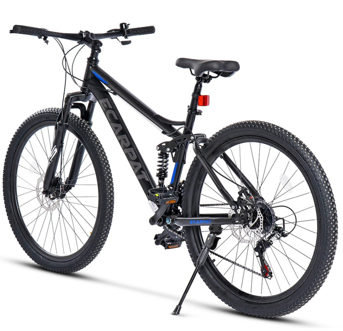 Bicicleta MTB-FS 26" E-CARPAT, cadru otel 16.5", manete secventiale, frane disc, 21 viteze [3]