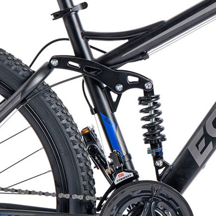 Bicicleta MTB-FS 27.5" E-CARPAT, cadru otel 17", manete secventiale, frane disc, 21 viteze [10]