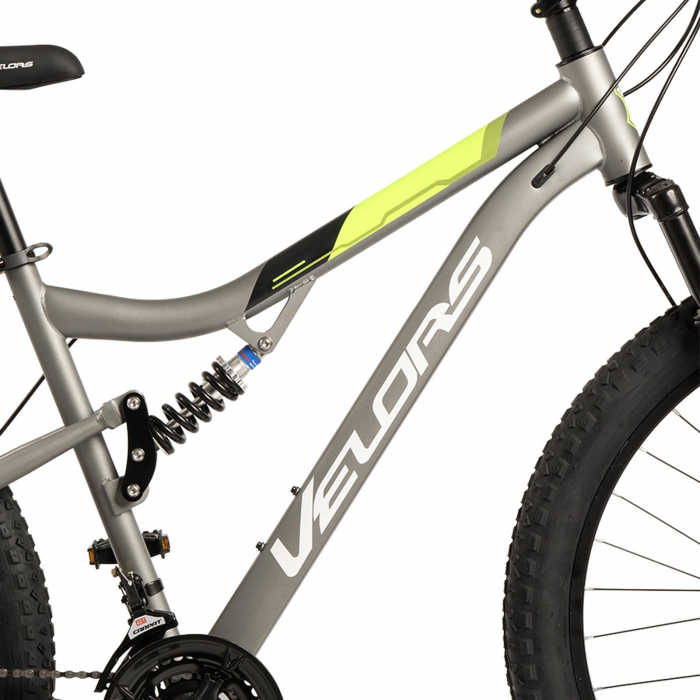 Bicicleta MTB-FS 27.5" VELORS Dynamic, cadru otel 17", manete secventiale, frane disc, 21 viteze [11]
