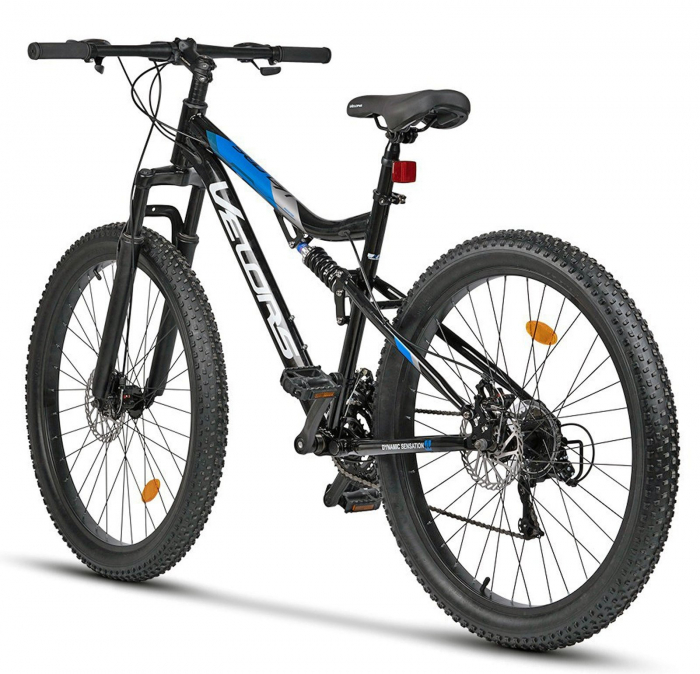 Bicicleta MTB-FS 27.5" VELORS Dynamic, cadru otel 17", manete secventiale, frane disc, 21 viteze [3]