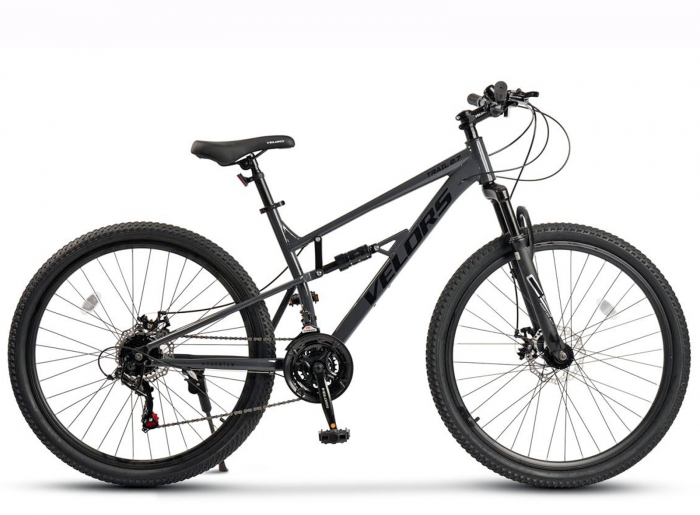 Bicicleta MTB-FS 27.5" VELORS Trail 2.7, cadru otel, manete secventiale, frane disc, 21 viteze [1]
