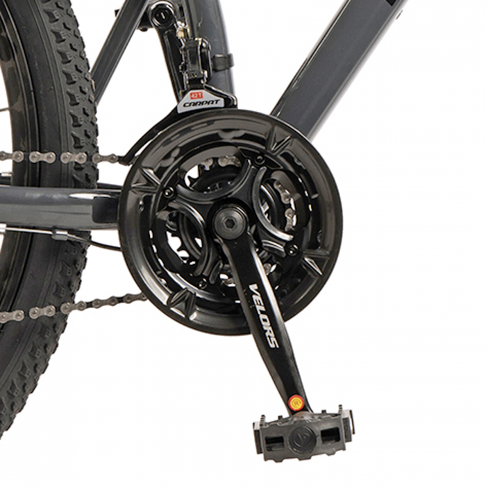 Bicicleta MTB-FS 27.5" VELORS Trail 2.7, cadru otel, manete secventiale, frane disc, 21 viteze [6]