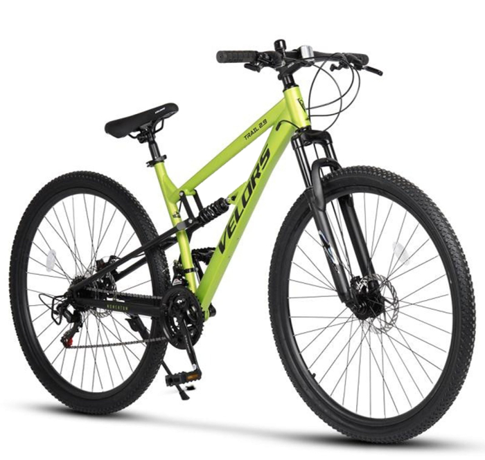 Bicicleta MTB-FS 27.5" VELORS Trail 2.7, cadru otel, manete secventiale, frane disc, 21 viteze [2]
