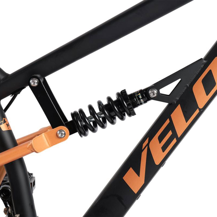 Bicicleta MTB-FS 27.5" VELORS Trail 2.7, cadru otel, manete secventiale, frane disc, 21 viteze [9]