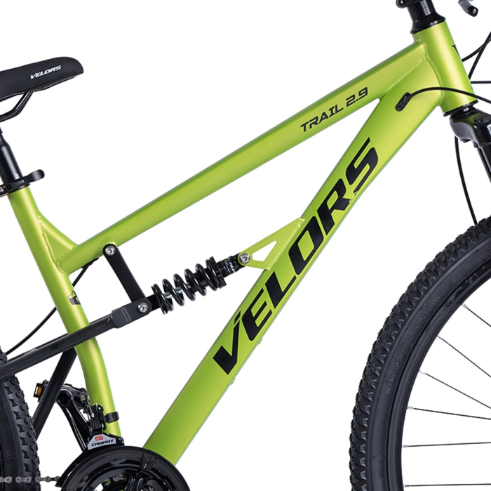 Bicicleta MTB-FS 27.5" VELORS Trail 2.7, cadru otel, manete secventiale, frane disc, 21 viteze [12]