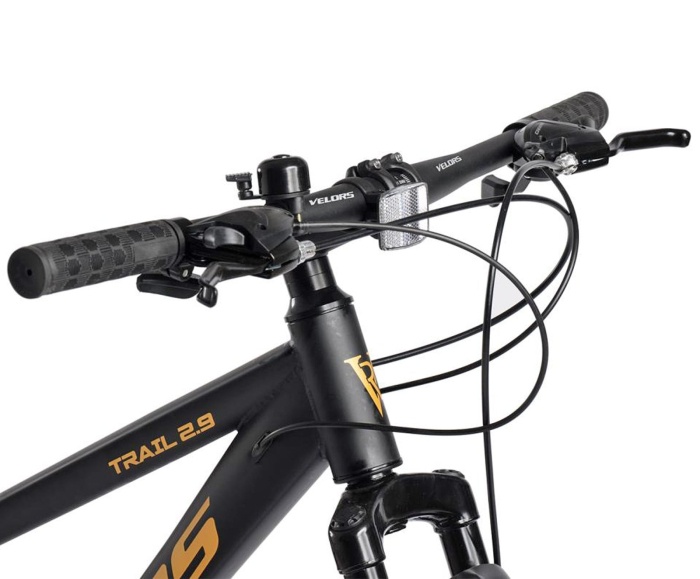Bicicleta MTB-FS 27.5" VELORS Trail 2.7, cadru otel, manete secventiale, frane disc, 21 viteze [4]