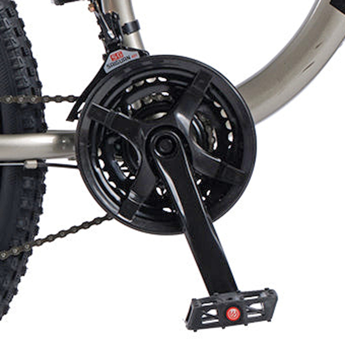 Bicicleta MTB-FS 27.5" VELORS Vector 2.7, cadru otel 17", jante magneziu, manete secventiale, frane disc, 21 viteze, argintiu [7]