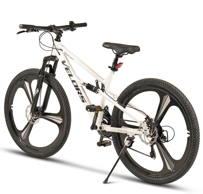 Bicicleta MTB-FS 27.5" VELORS Trail 2.7 SE, cadru otel 17", jante magneziu, manete secventiale, frane disc, 21 viteze [3]