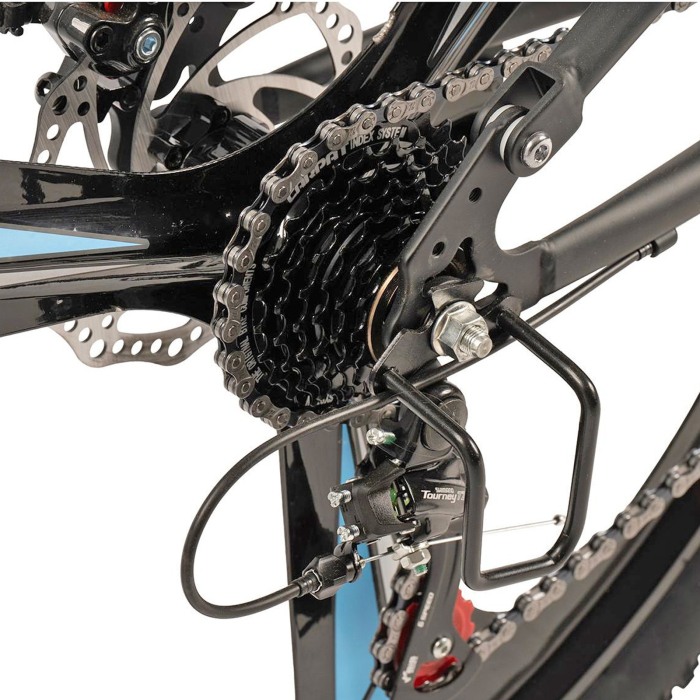 Bicicleta MTB-FS 27.5" VELORS Trail 2.7 SE, cadru otel 17", jante magneziu, manete secventiale, frane disc, 21 viteze [7]