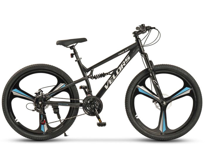 Bicicleta MTB-FS 27.5" VELORS Trail 2.7 SE, cadru otel 17", jante magneziu, manete secventiale, frane disc, 21 viteze [2]
