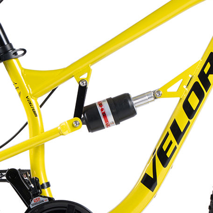 Bicicleta MTB-FS 26" VELORS Vector 2.6, cadru otel 17", jante magneziu, manete secventiale, frane disc, 21 viteze [9]