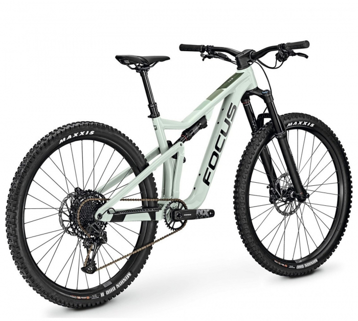 Bicicleta MTB-FS 29" FOCUS Jam 6.8 Nine, cadru aluminiu 18.5", manete secventiale, frane hidraulice, 12 viteze, Sky Grey [3]