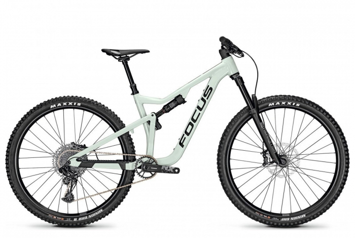 Bicicleta MTB-FS 29" FOCUS Jam 6.8 Nine, cadru aluminiu 18.5", manete secventiale, frane hidraulice, 12 viteze, Sky Grey [2]