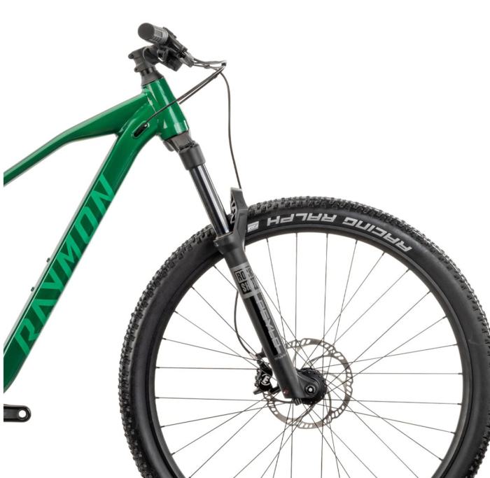 Bicicleta MTB-FS 29" RAYMON Yara 120 Pro, cadru aluminiu, manete secventiale, frane hidraulice, 12 viteze, verde [4]