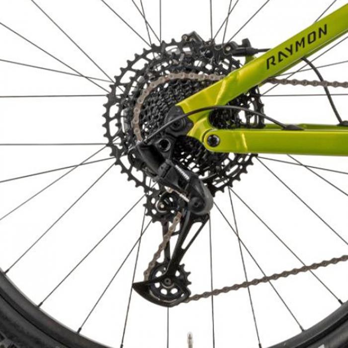 Bicicleta MTB-FS 29" RAYMON Yara 150 Pro, cadru aluminiu, manete secventiale, frane hidraulice, 12 viteze [6]