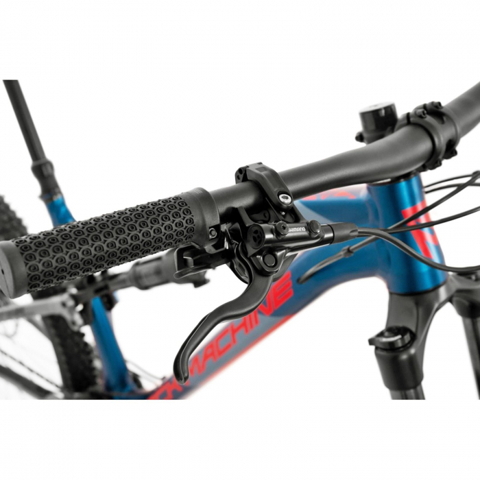 Bicicleta MTB-FS 29" ROCK MACHINE Blizzard TRL 30-29, cadru aluminiu , manete secventiale, frane hidraulice, 11 viteze,  albastru/rosu [3]