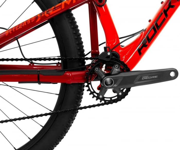 Bicicleta MTB-FS 29" ROCK MACHINE Blizzard XCM 30-29, cadru aluminiu, manete secventiale, frane hidraulice, 11 viteze,  rosu [4]