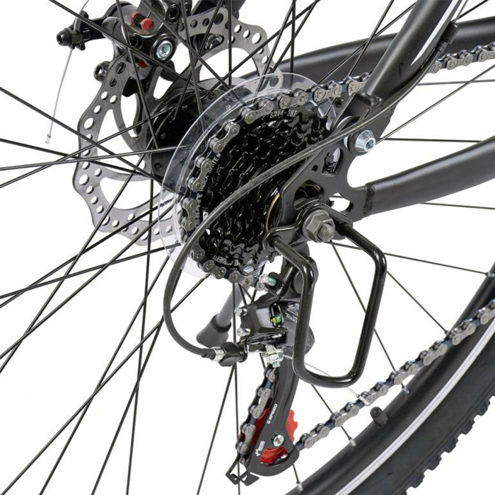 Bicicleta MTB-FS 29" VELORS Matador 2.9, cadru otel 17", manete secventiale, frane disc, 21 viteze [10]