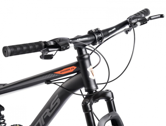 Bicicleta MTB-FS 29" VELORS Matador 2.9, cadru otel 17", manete secventiale, frane disc, 21 viteze [5]