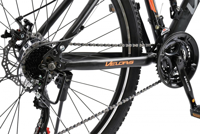 Bicicleta MTB-FS 29" VELORS Matador 2.9, cadru otel 17", manete secventiale, frane disc, 21 viteze [9]