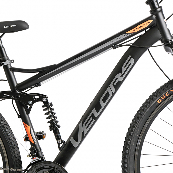 Bicicleta MTB-FS 29" VELORS Matador 2.9, cadru otel 17", manete secventiale, frane disc, 21 viteze [13]