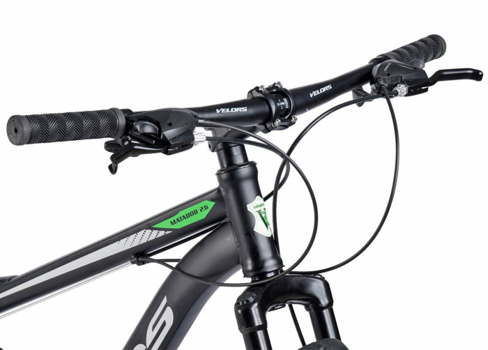 Bicicleta MTB-FS 29" VELORS Matador 2.9, cadru otel 17", manete secventiale, frane disc, 21 viteze [5]