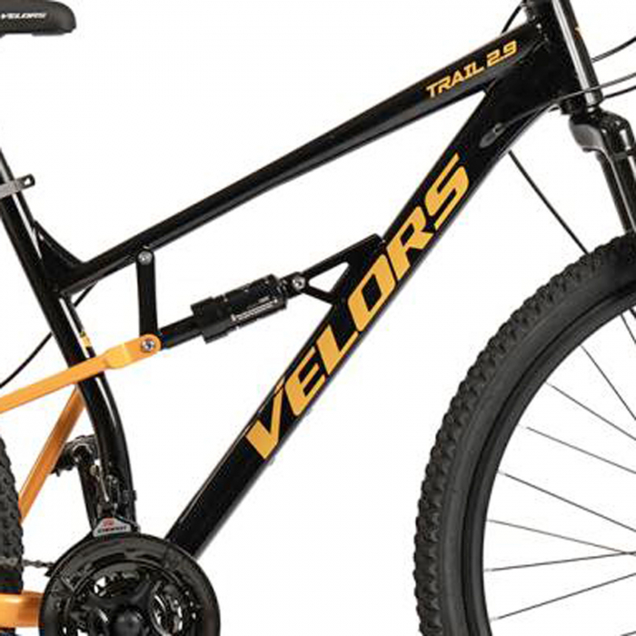 Bicicleta MTB-FS 29" VELORS Trail 2.9, cadru otel, manete secventiale, frane disc, 21 viteze [12]