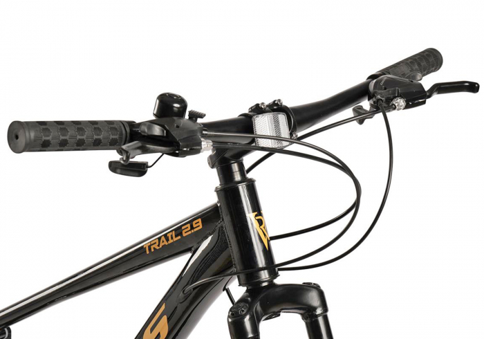 Bicicleta MTB-FS 29" VELORS Trail 2.9, cadru otel, manete secventiale, frane disc, 21 viteze [5]
