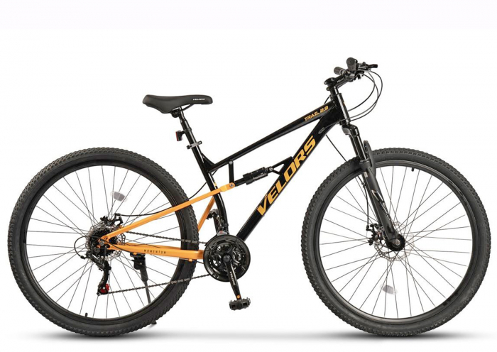 Bicicleta MTB-FS 29" VELORS Trail 2.9, cadru otel, manete secventiale, frane disc, 21 viteze [2]