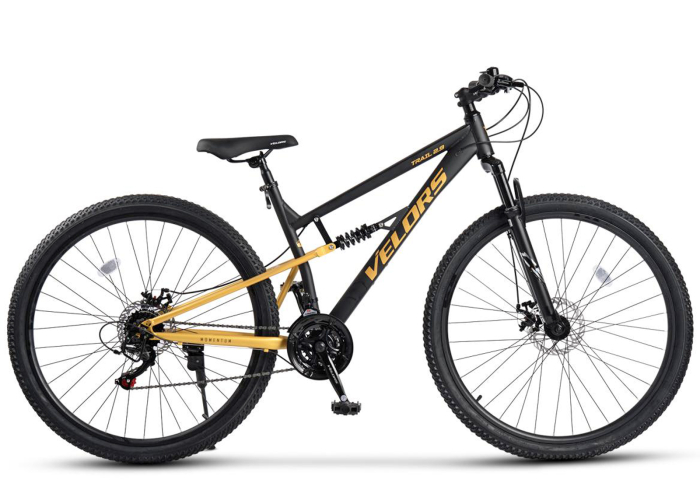 Bicicleta MTB-FS 29" VELORS Trail 2.9, cadru otel, manete secventiale, frane disc, 21 viteze [2]