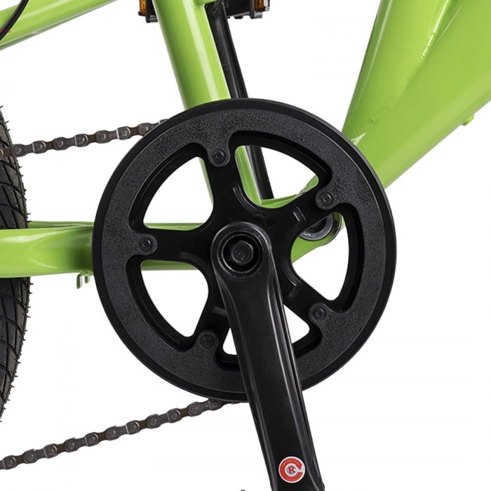 Bicicleta copii MTB-FS 20" RICH Alpin 2.0, cadru otel, manete RevoShift, frane V-Brake, 6 viteze, verde, varsta 7-10 ani [7]