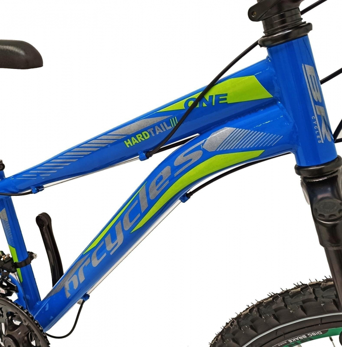 Bicicleta MTB-HT 24" BR Storm One, cadru otel 14", manete secventiale, frane disc, 21 viteze [11]