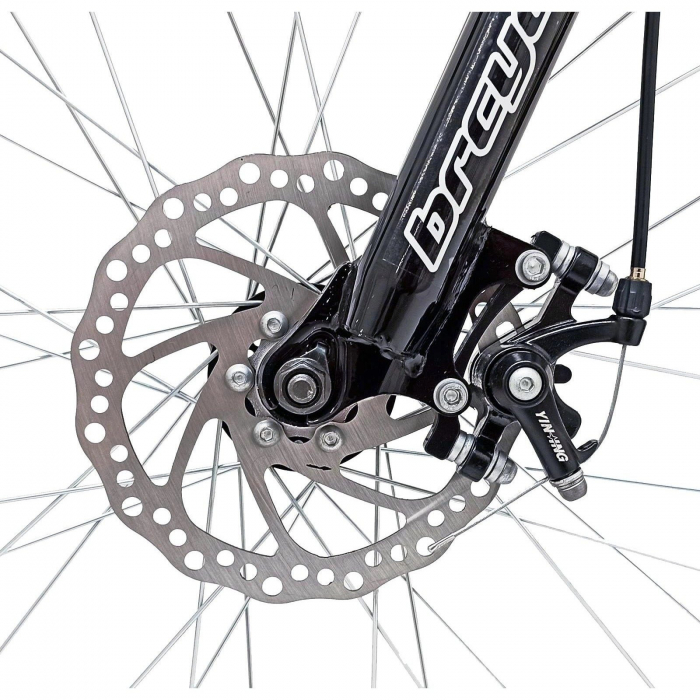 Bicicleta MTB-HT 24" BR Storm One, cadru otel 14", manete secventiale, frane disc, 21 viteze [3]