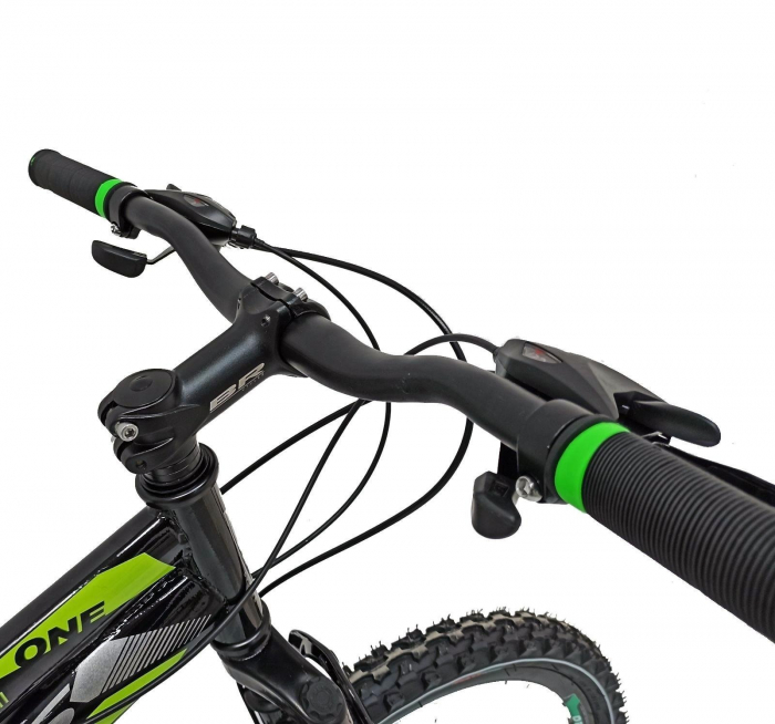 Bicicleta MTB-HT 24" BR Storm One, cadru otel 14", manete secventiale, frane disc, 21 viteze [5]