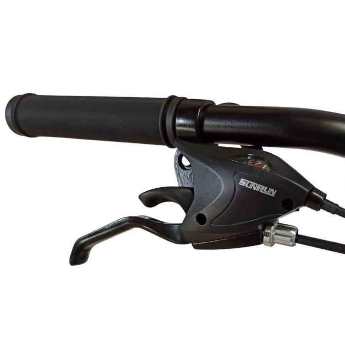 Bicicleta MTB-HT 24" BR Tornado ProMG, cadru aluminiu 13", jante magneziu, manete secventiale, frane disc, 21 viteze [8]