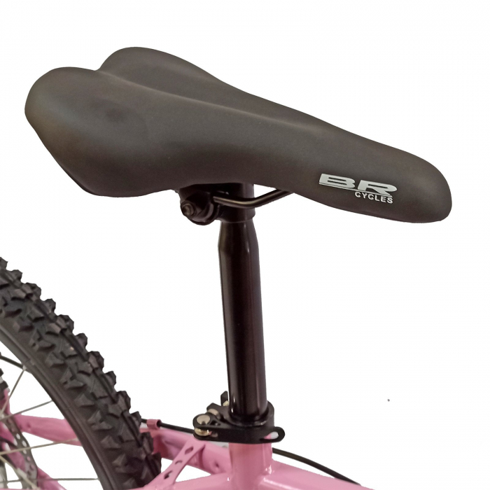 Bicicleta MTB-HT 24" BR Tsunami Pro2008, cadru otel 14", manete secventiale, frane disc, 21 viteze, violet [11]