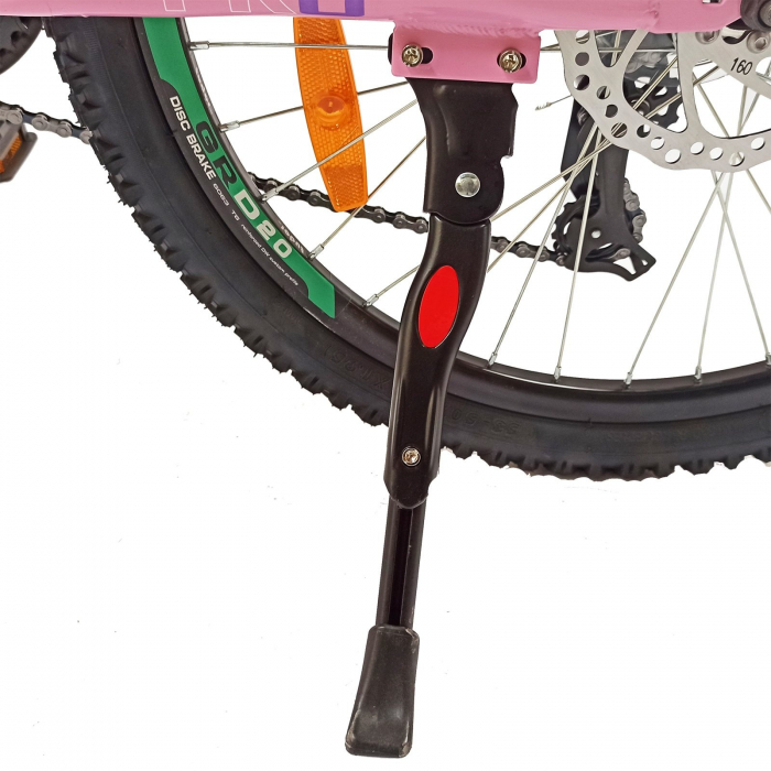 Bicicleta MTB-HT 24" BR Tsunami Pro2008, cadru otel 14", manete secventiale, frane disc, 21 viteze, violet [12]