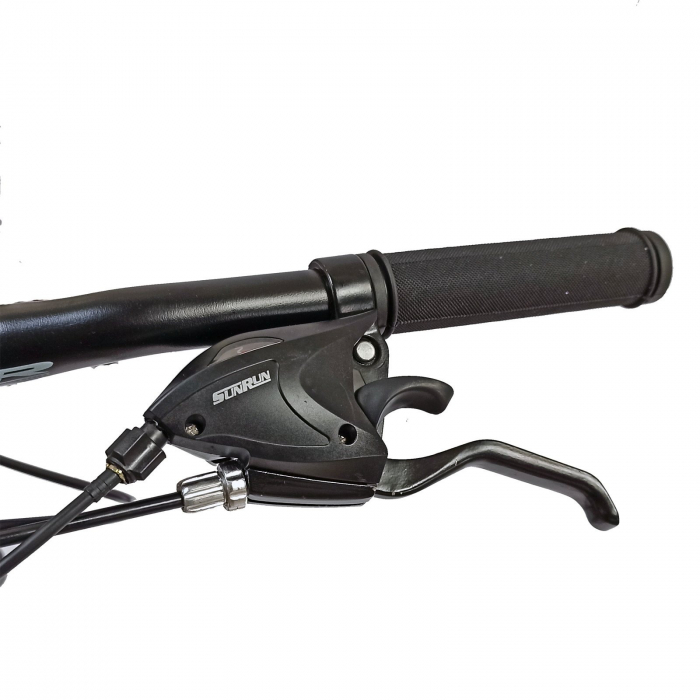 Bicicleta MTB-HT 24" BR Tsunami Pro2008, cadru otel 14", manete secventiale, frane disc, 21 viteze, violet [9]