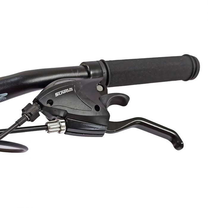 Bicicleta MTB-HT 24" BR Tsunami Pro2008, cadru otel 14", manete secventiale, frane disc, 21 viteze, violet [7]