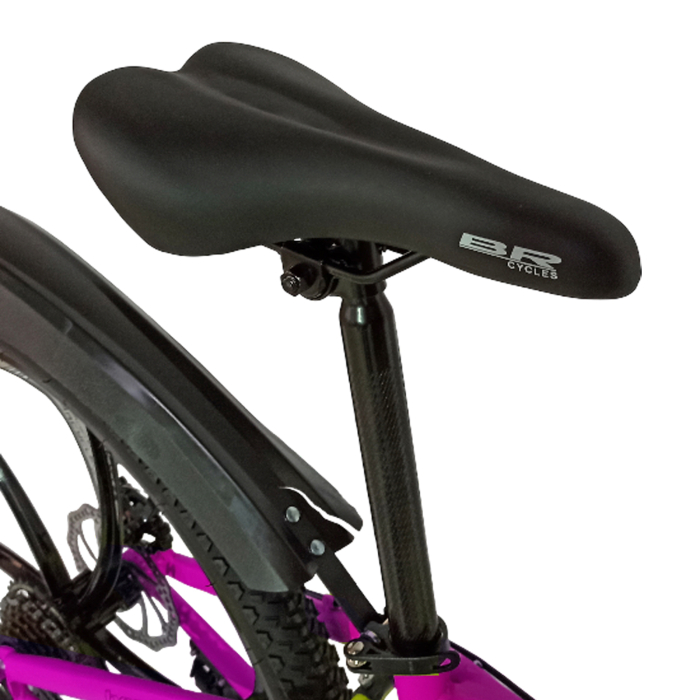 Bicicleta MTB-HT 24" BR Tsunami ProMG, cadru otel 13", jante magneziu, manete secventiale, frane disc, 21 viteze [11]