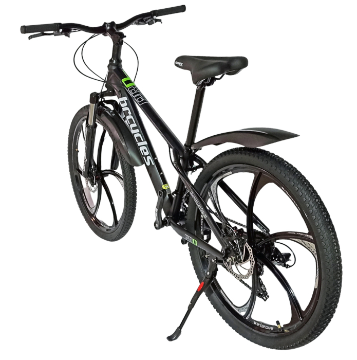 Bicicleta MTB-HT 24" BR Tsunami ProMG, cadru otel 13", jante magneziu, manete secventiale, frane disc, 21 viteze [3]