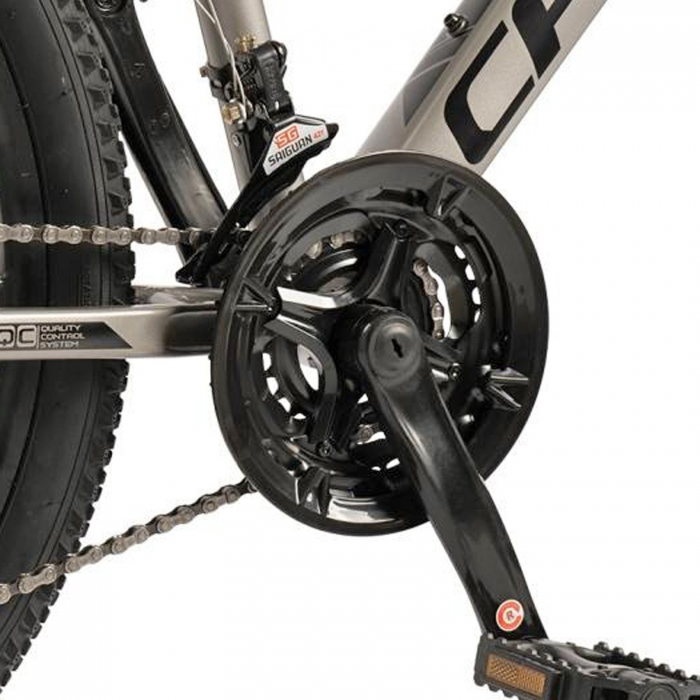 Bicicleta MTB-HT 24" CARPAT Montana, cadru aluminiu 14.5", manete RevoShift, frane disc, 21 viteze [7]