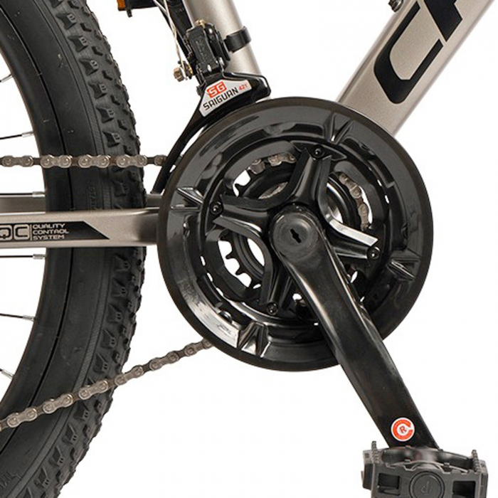 Bicicleta MTB-HT 24" CARPAT Montana, cadru aluminiu 14.5", manete RevoShift, frane disc, 21 viteze [6]