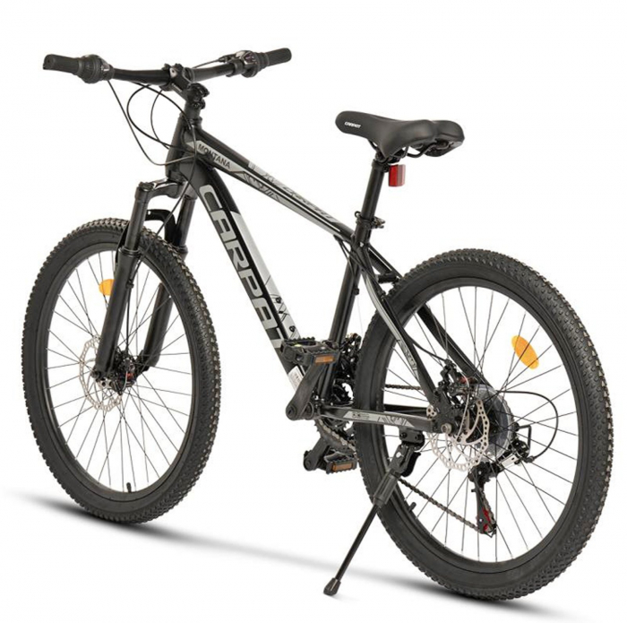 Bicicleta MTB-HT 24" CARPAT Montana, cadru aluminiu 14.5", manete RevoShift, frane disc, 21 viteze [3]