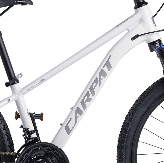 Bicicleta MTB-HT 24" CARPAT Pro Teen, cadru aluminiu 14.5", manete secventiale, frane disc, 21 viteze [12]