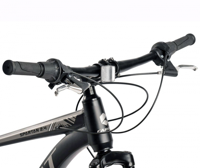 Bicicleta MTB-HT 24" CARPAT Spartan 2.4, cadru aluminiu 14.5", manete RevoShift, frane disc, 21 viteze [5]
