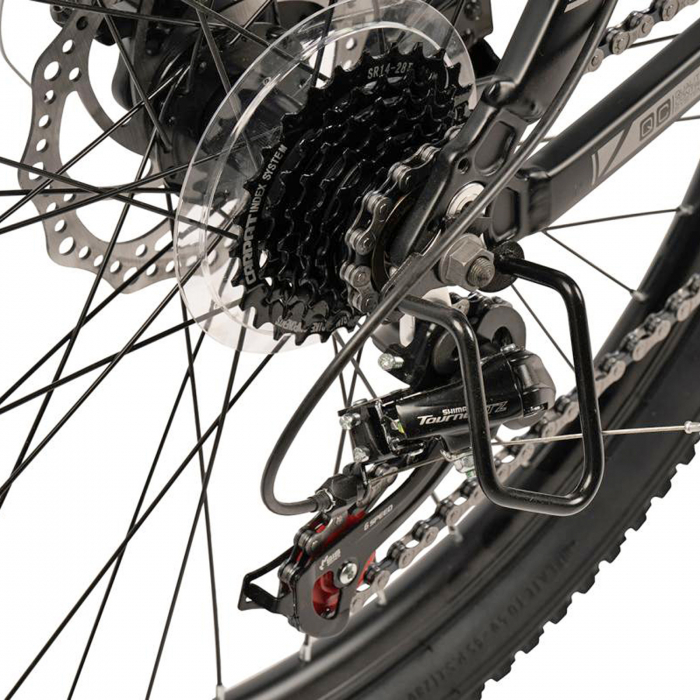 Bicicleta MTB-HT 24" CARPAT Spartan 2.4, cadru aluminiu 14.5", manete RevoShift, frane disc, 21 viteze [8]