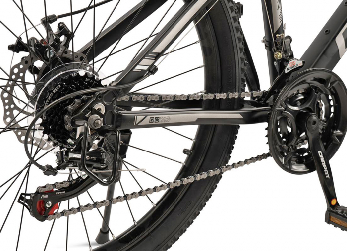 Bicicleta MTB-HT 24" CARPAT Spartan 2.4, cadru aluminiu 14.5", manete RevoShift, frane disc, 21 viteze [7]