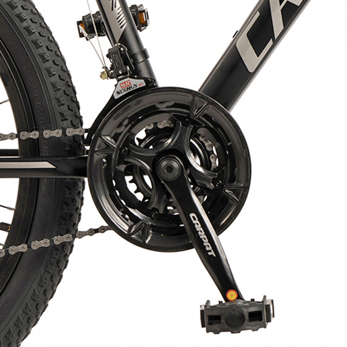 Bicicleta MTB-HT 24" CARPAT Spartan 2.4, cadru aluminiu 14.5", manete RevoShift, frane disc, 21 viteze [6]